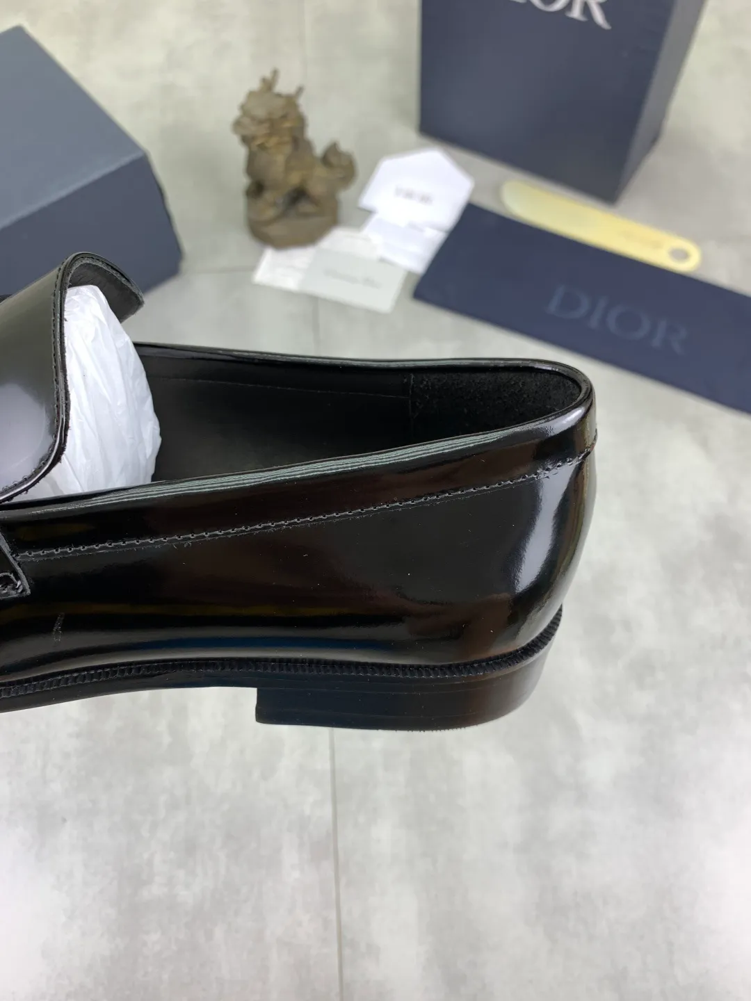 Men's men's shoes 💰P560 new style 💰high version 💎💎💎Dior original version! Top Italian purchasing agent! Men's business casual leather shoes, original imported open-edge beaded calfskin upper, ultimate texture, gentlemanly style, imported water-dyed cowhide inside, top-quality original Italian rubber outsole, first-class workmanship, top quality! Size: 39-44 (45 customized) 3️⃣ colors available